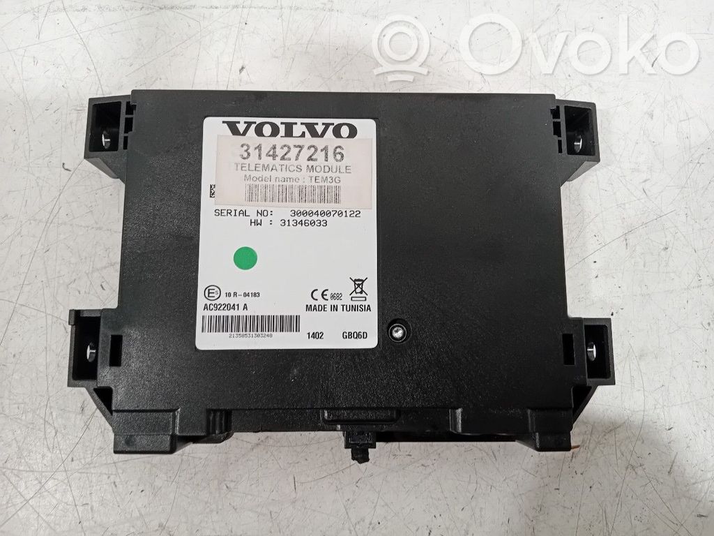 Phone control unit/module   31427216