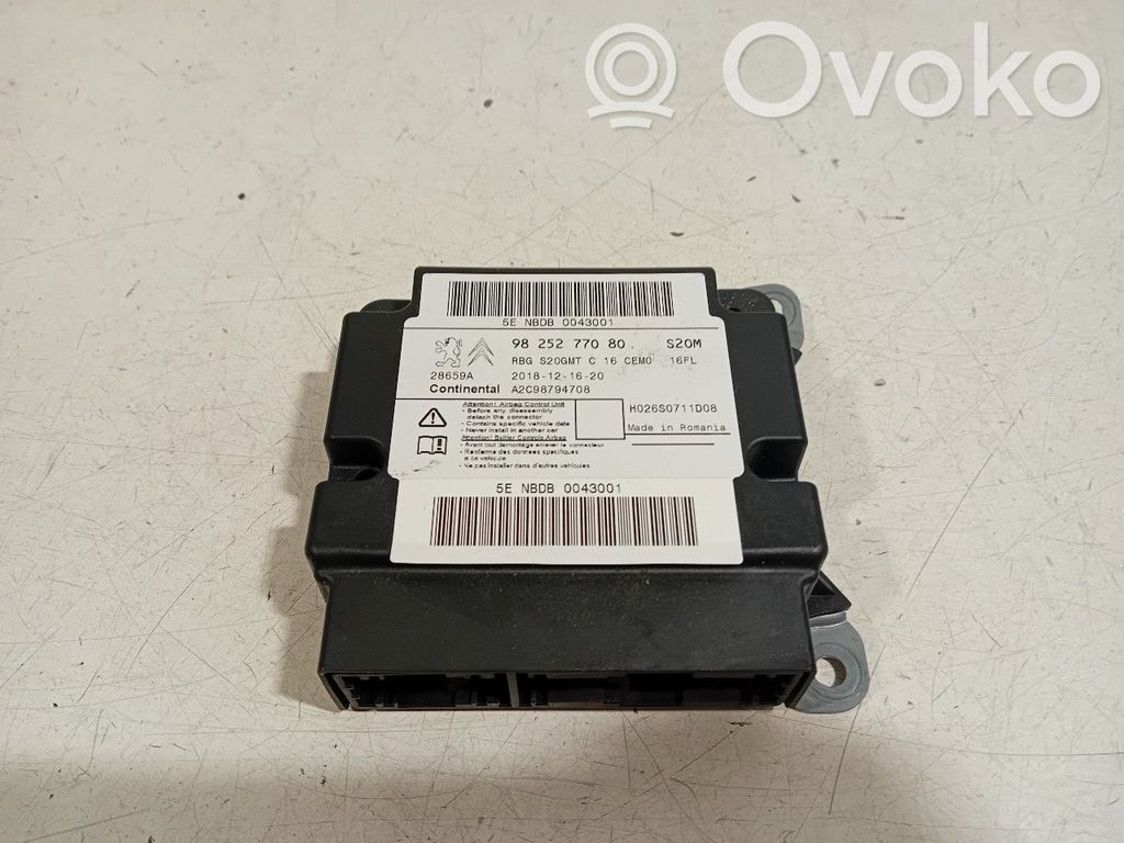 Citroen C3 Aircross Airbag control unit/module 
