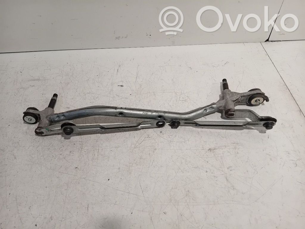 Front wiper linkage