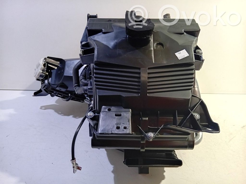 Interior heater climate box assembly