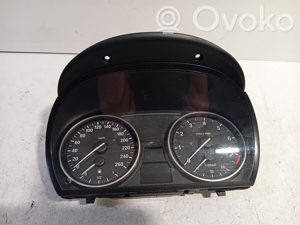 BMW 3 E90 E91 Speedometer (instrument cluster) 
