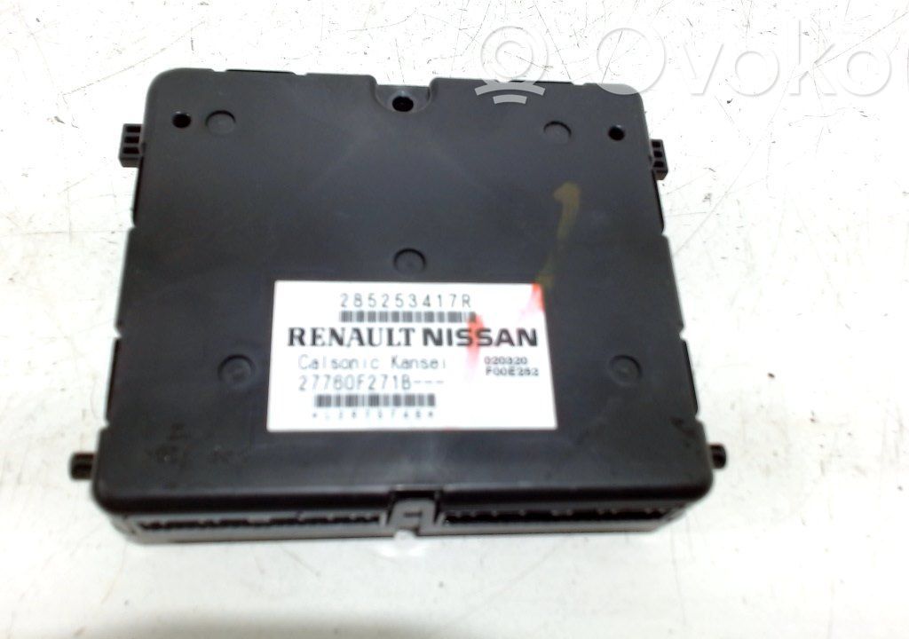 Renault Captur II Gaisa kondicioniera / klimata kontroles / salona apsildes vadības bloks (salonā) 