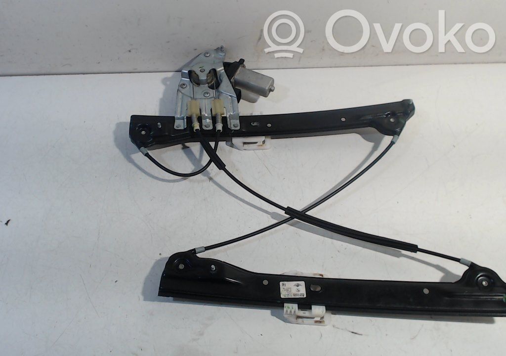 Front door window regulator with motor