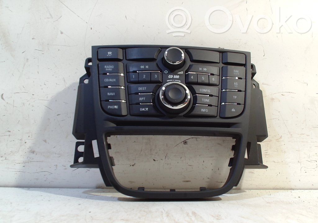 Opel Meriva B GPS navigation control unit/module 