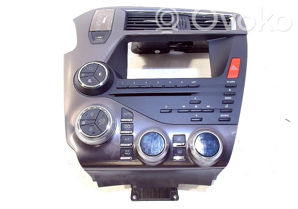 Citroen DS5 Climate control unit 