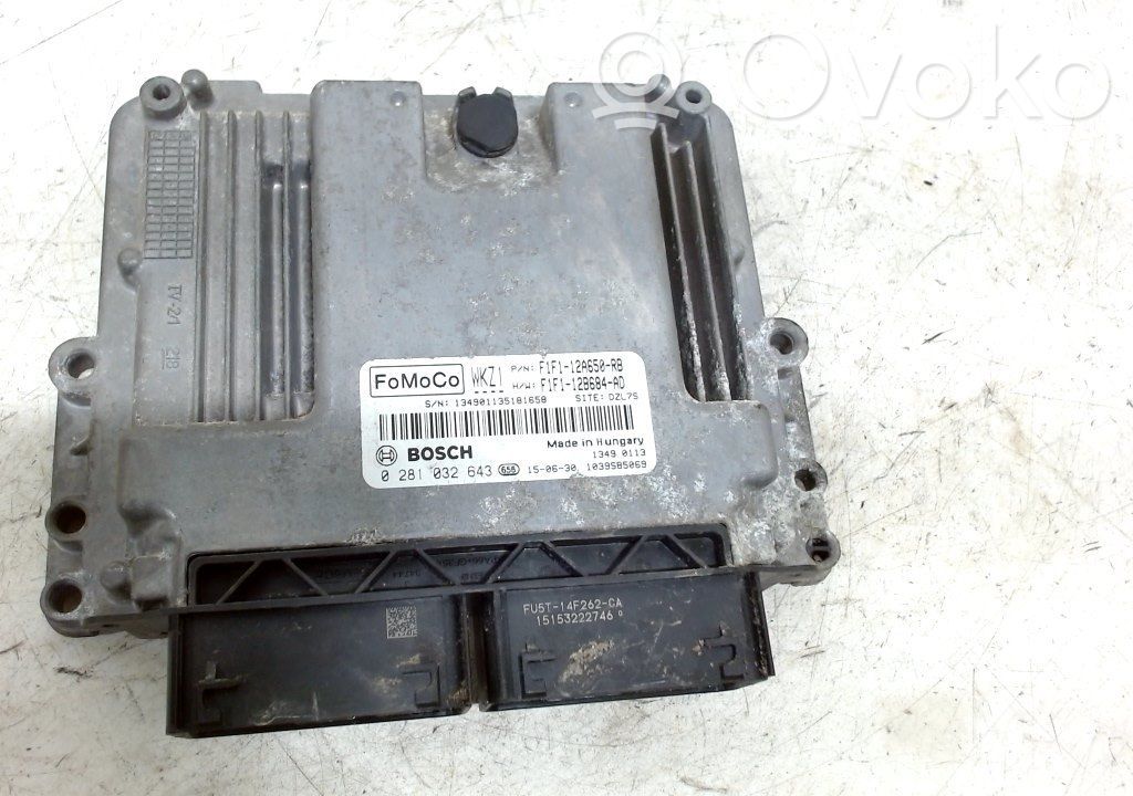 Ford Focus Engine control unit/module 