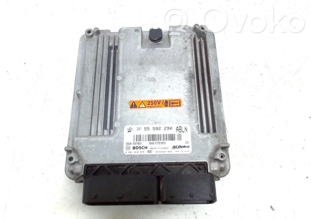 Engine control unit/module   55574814,55592290