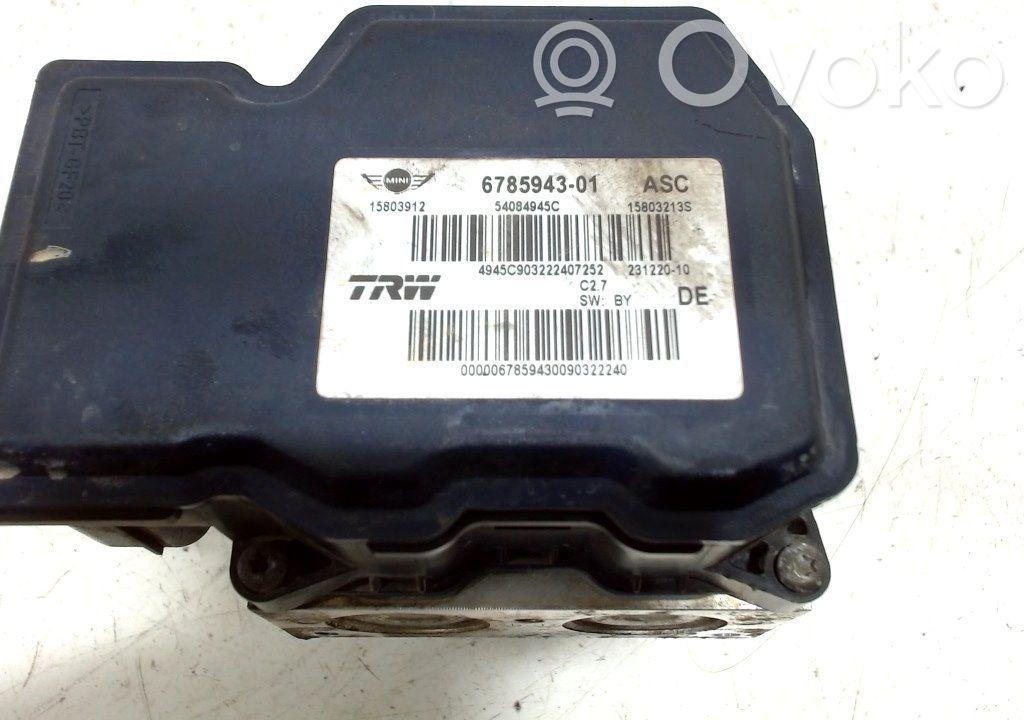 Mini Cooper Hatch Hardtop ABS bloks 