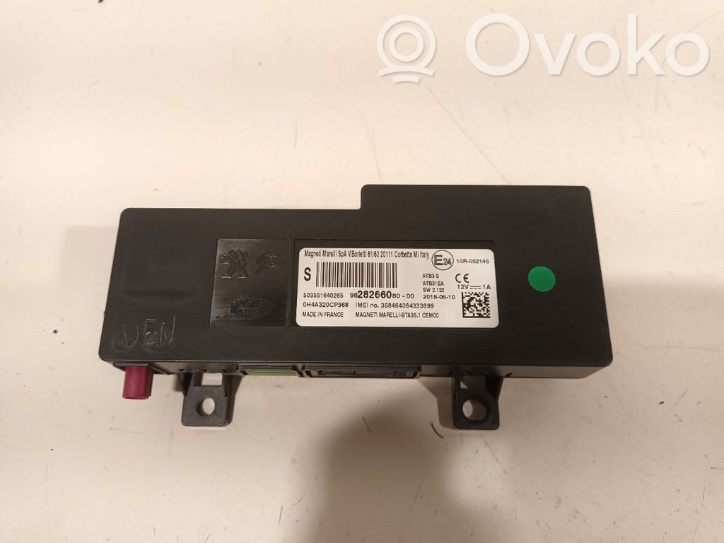 Citroen C4 SpaceTourer Bluetooth control unit module 