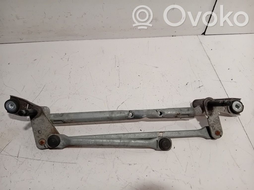 Front wiper linkage