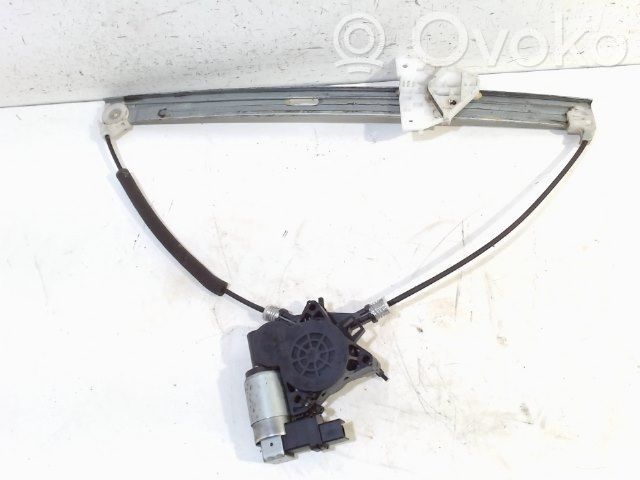Front door window regulator with motor