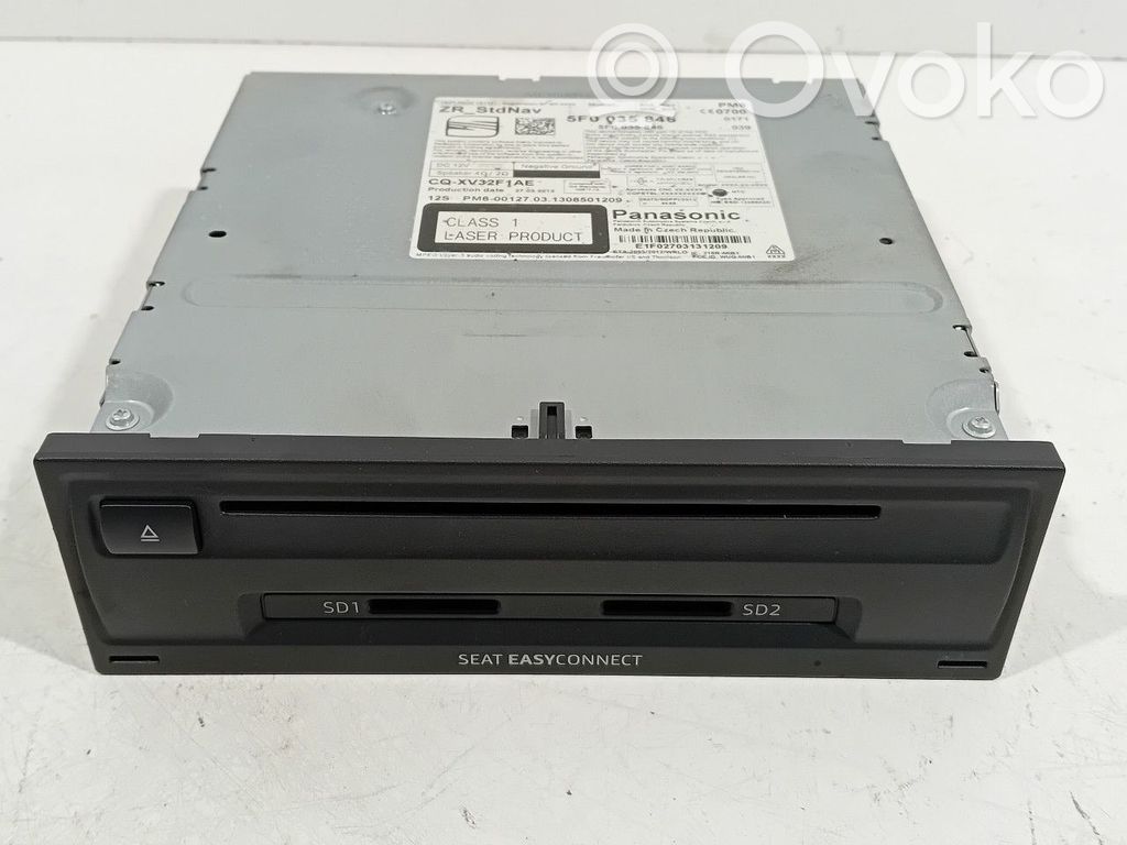 GPS navigation control unit/module   5F0035846