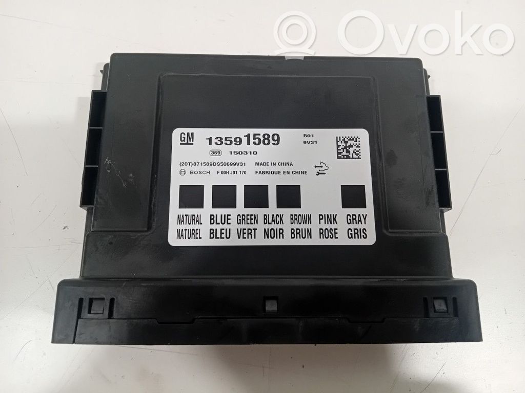 Central body control module   13591589