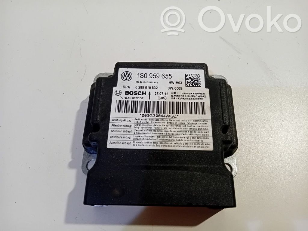 Seat Mii Airbag control unit/module 