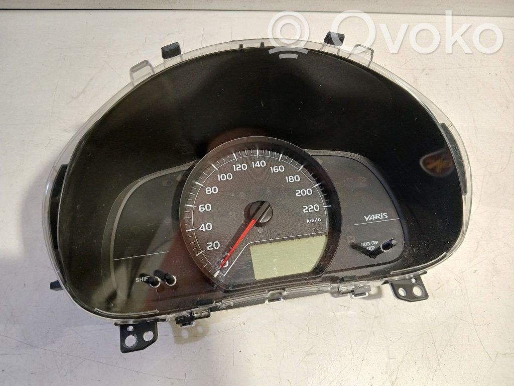 Toyota Yaris Vitezometru (grup de instrumente) 