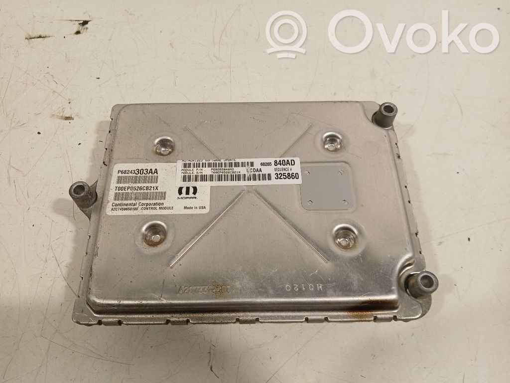 Gearbox control unit/module   P68243303AA