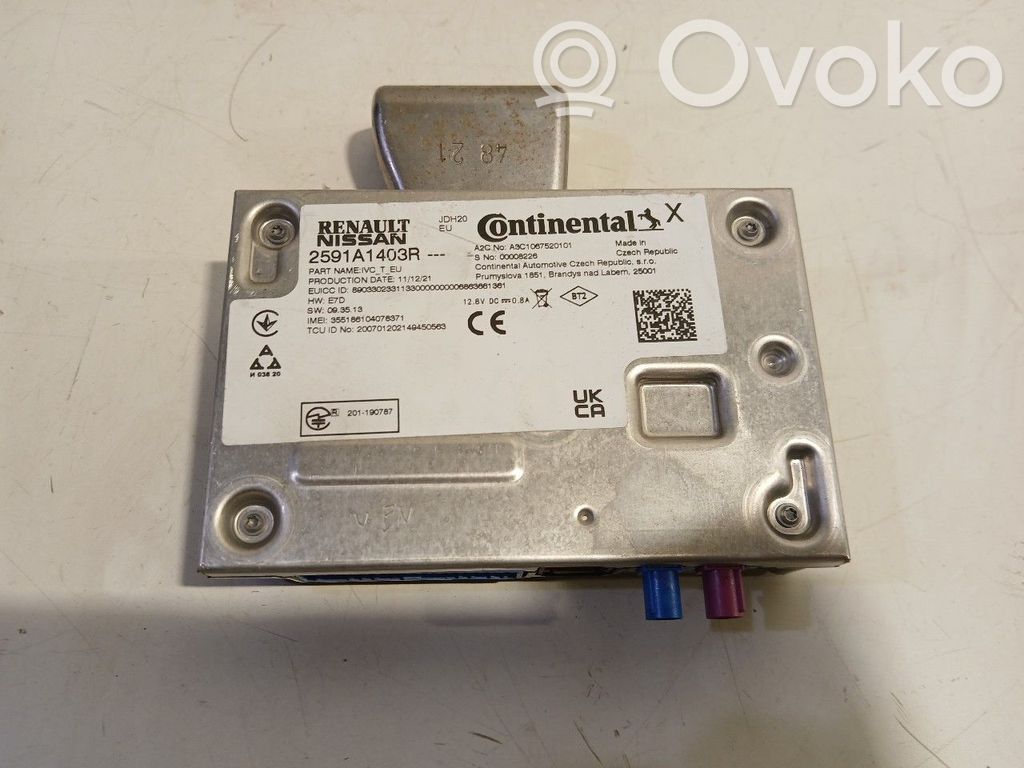 Unidad de control/módulo de bluetooth   2591A11403R,2591A1403R
