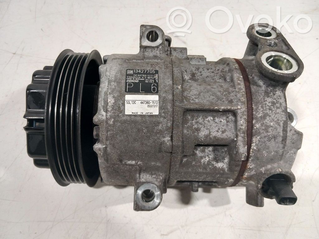 Opel Corsa E Klimakompressor Pumpe 
