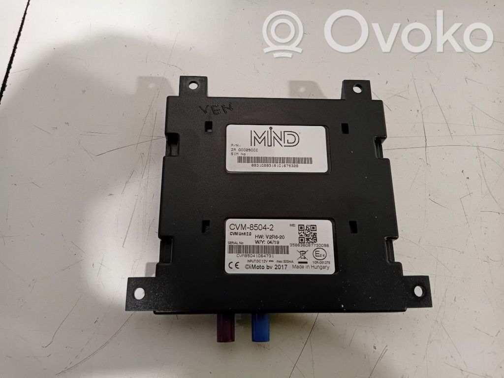Unidad de control/módulo del teléfono   CVM85042