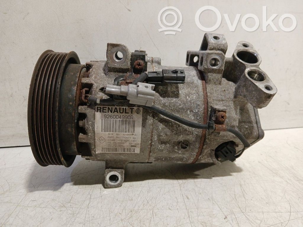 Renault Clio IV Air conditioning (A/C) compressor (pump) 