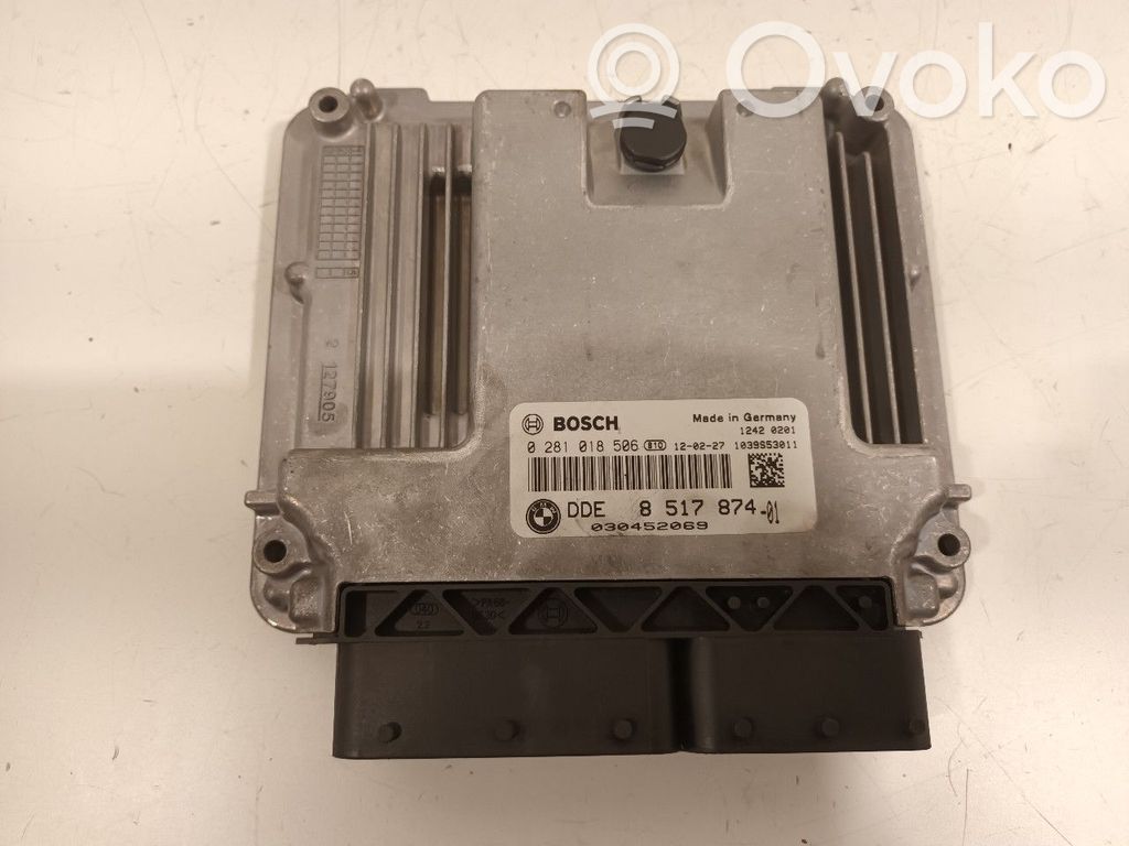 BMW 3 F30 F35 F31 Engine control unit/module 