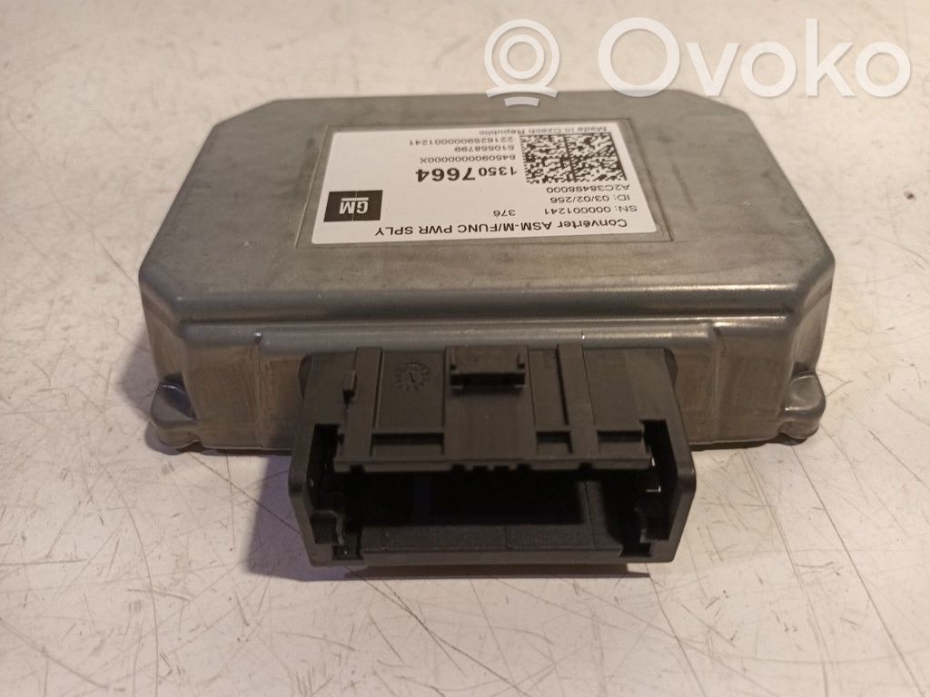 Opel Astra K Voltage converter/converter module 