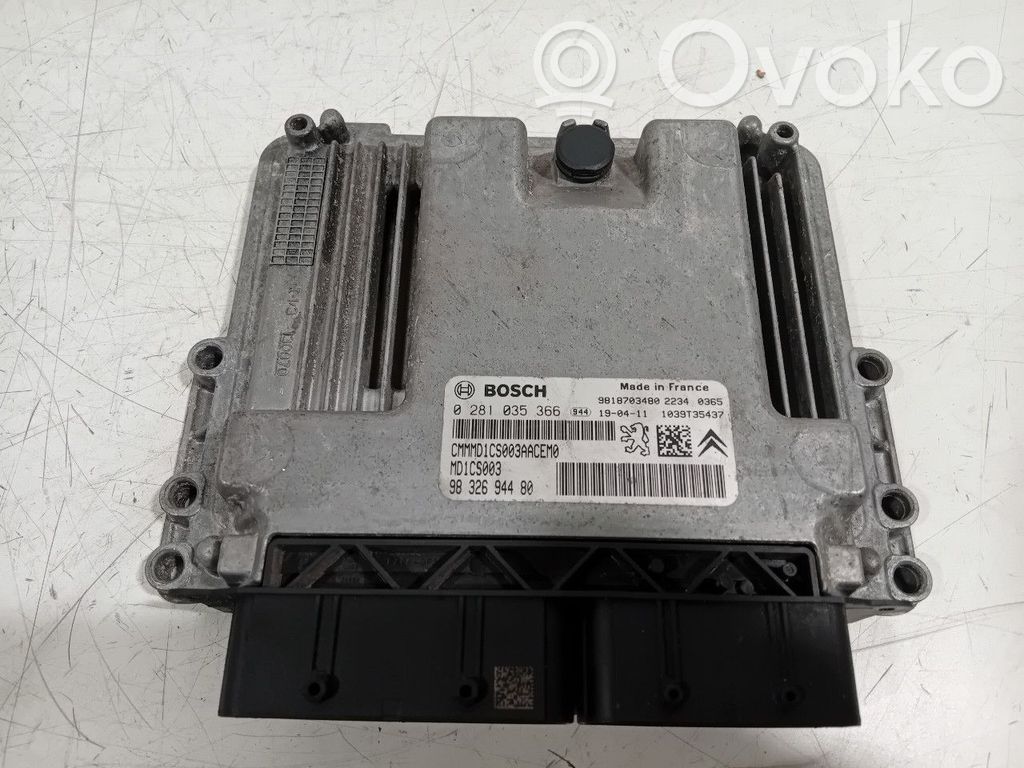 Citroen C5 Aircross Engine control unit/module 