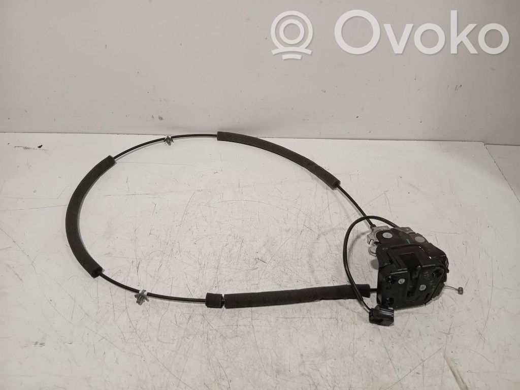 Cerradura de puerta trasera