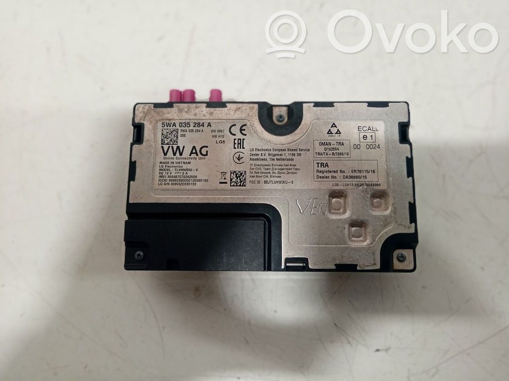 Unidad de control/módulo de bluetooth   5WA035284A