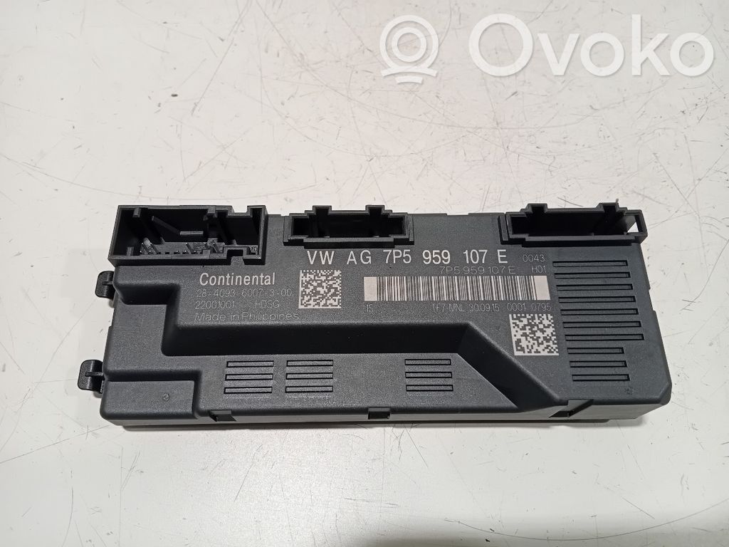 Porsche Macan (95B) Unidad de control/módulo del maletero/compartimiento de carga