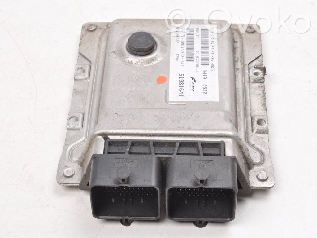 Fiat 500 Engine control unit/module ECU 