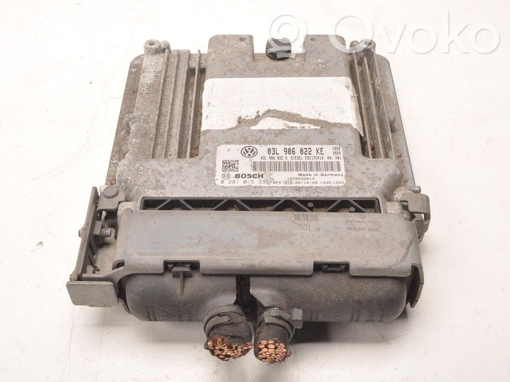 Volkswagen Scirocco Centralina/modulo motore ECU 