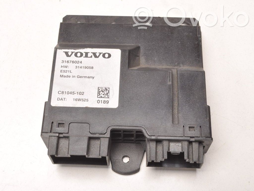 Volvo S90, V90 Tailgate/trunk control unit/module 
