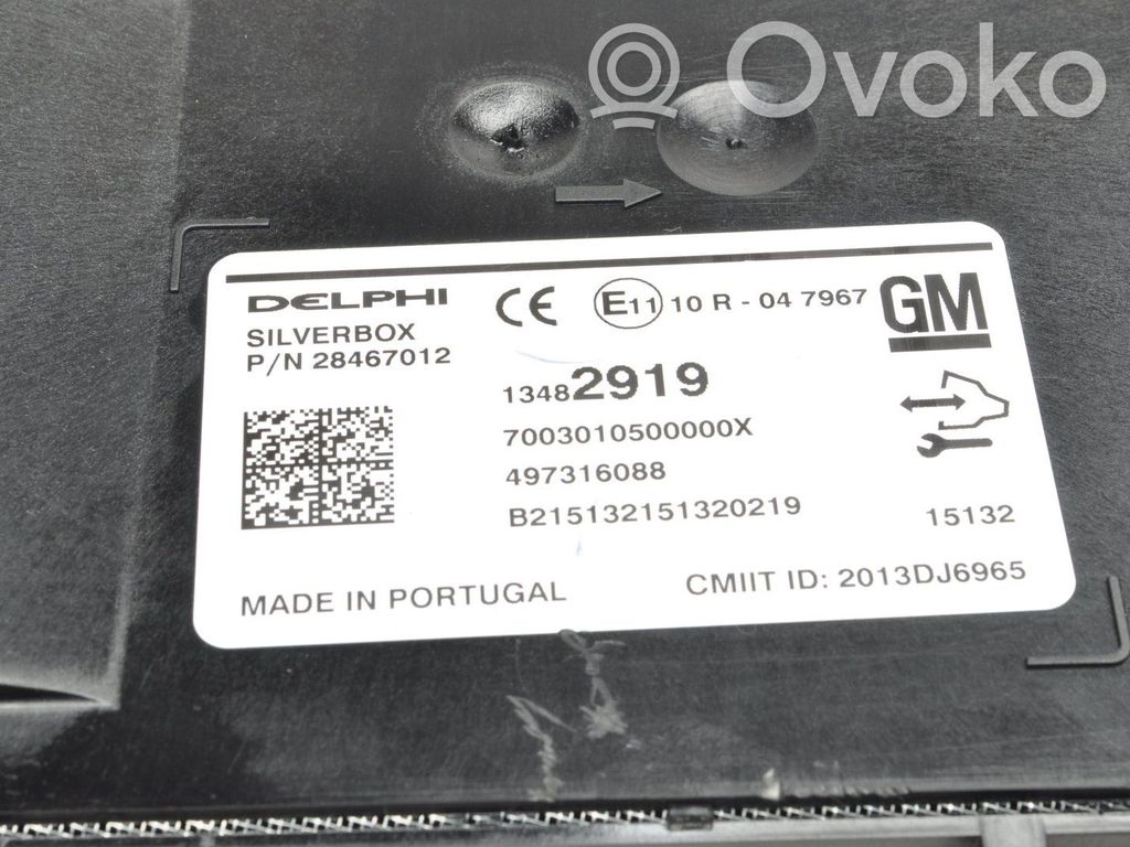 Opel Insignia A GPS navigation control unit/module 
