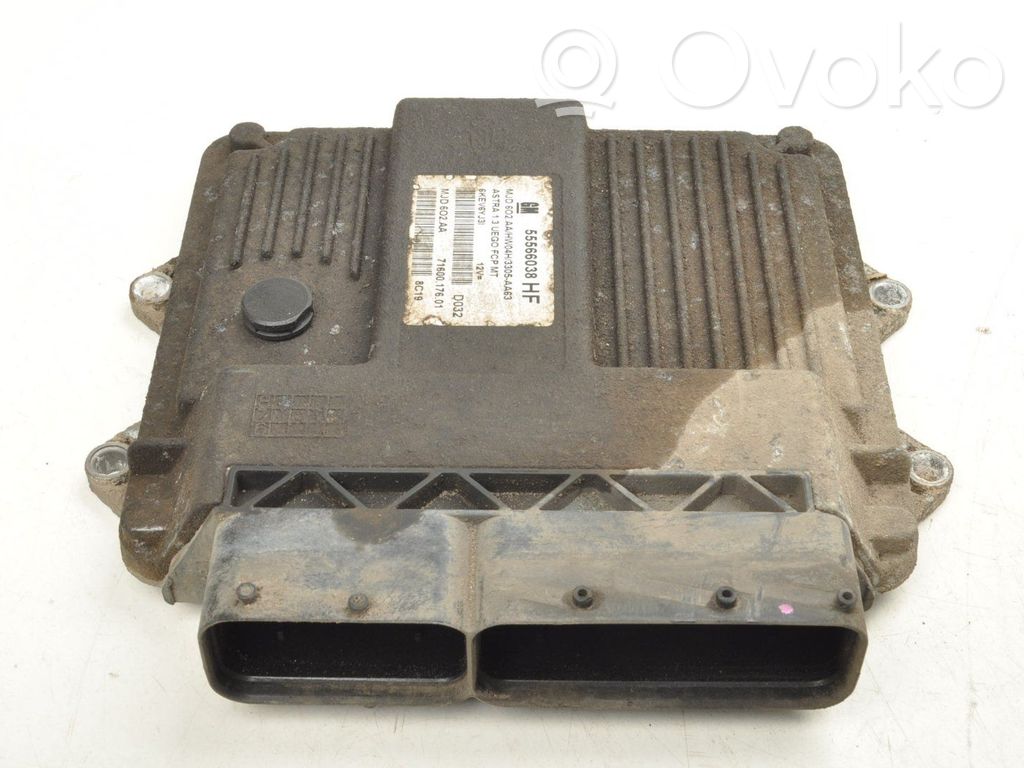 Opel Astra H Engine control unit/module ECU 