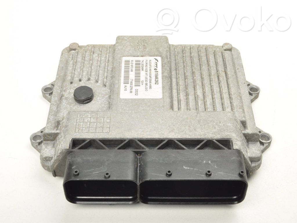 Fiat Qubo Komputer / Sterownik ECU silnika 