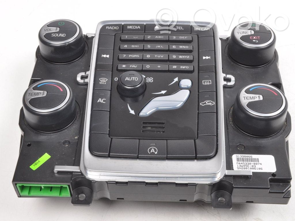 Volvo S60 Climate control unit 