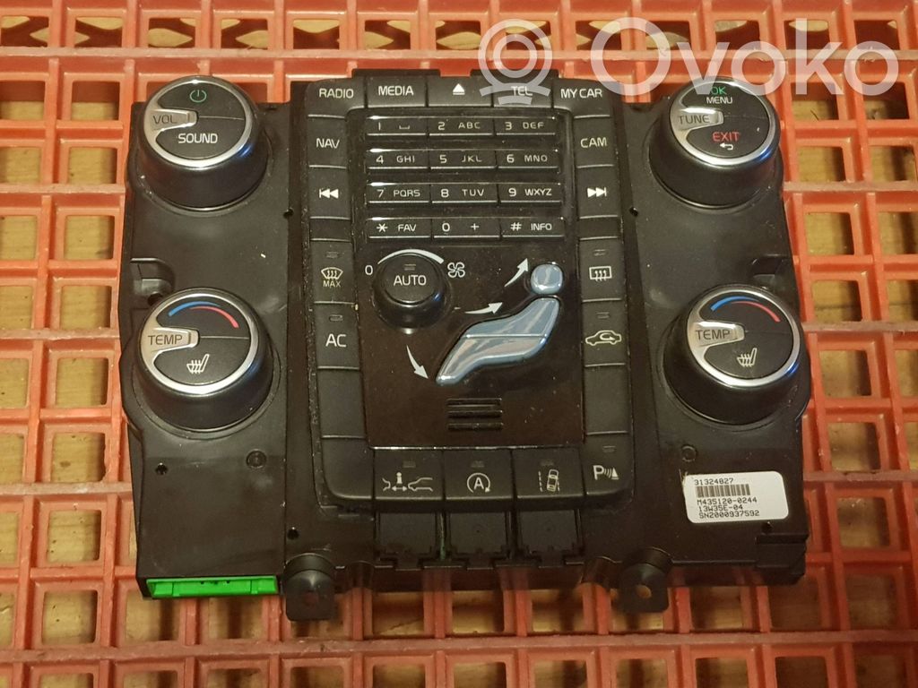 Volvo S60 Climate control/heater control trim 