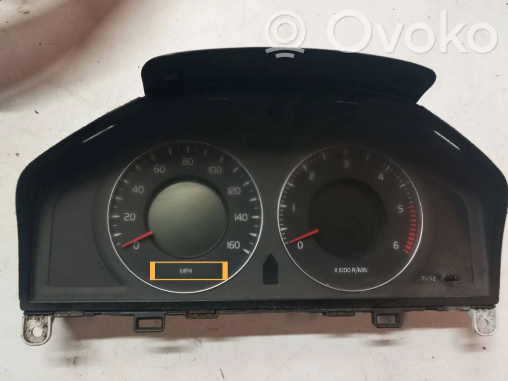 Volvo S60 Licznik / Prędkościomierz 