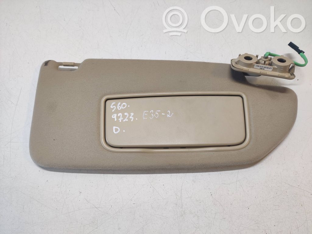 Volvo S60 Sun visor 