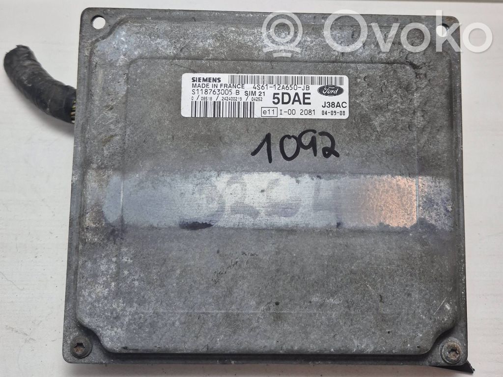 Ford Fiesta Sterownik / Moduł ECU 