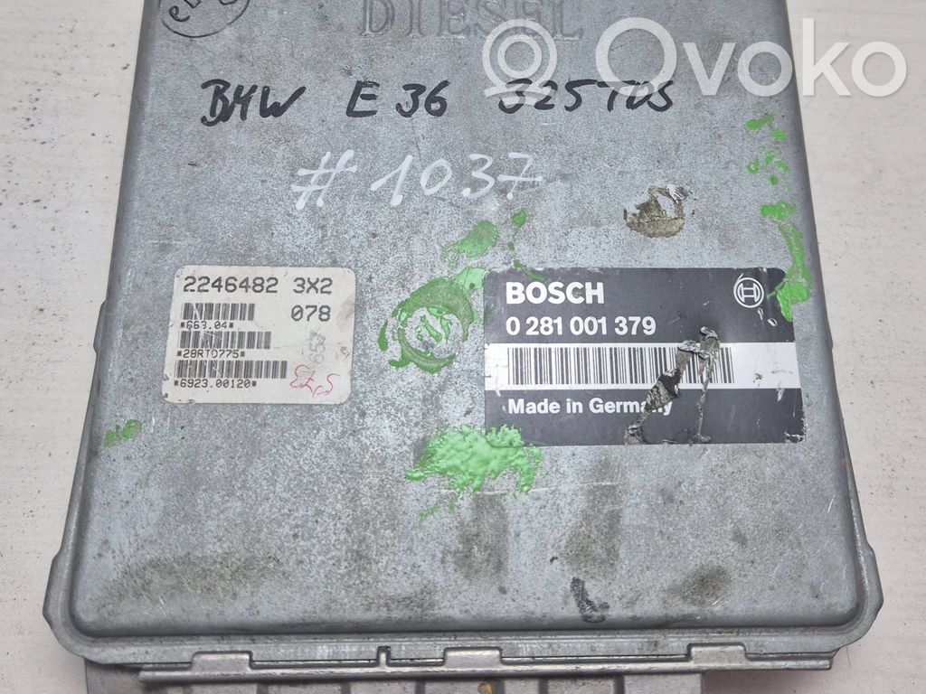 BMW 5 E39 Variklio valdymo blokas 