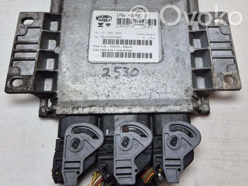 Peugeot 206 Engine control unit/module 