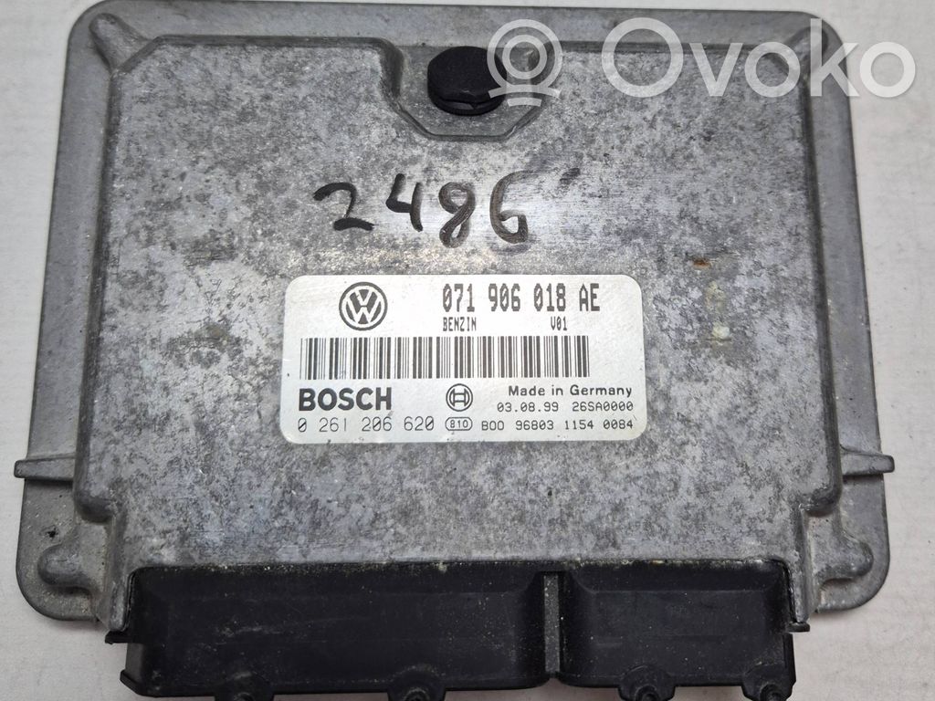 Engine control unit/module   071906018AE,0261206620