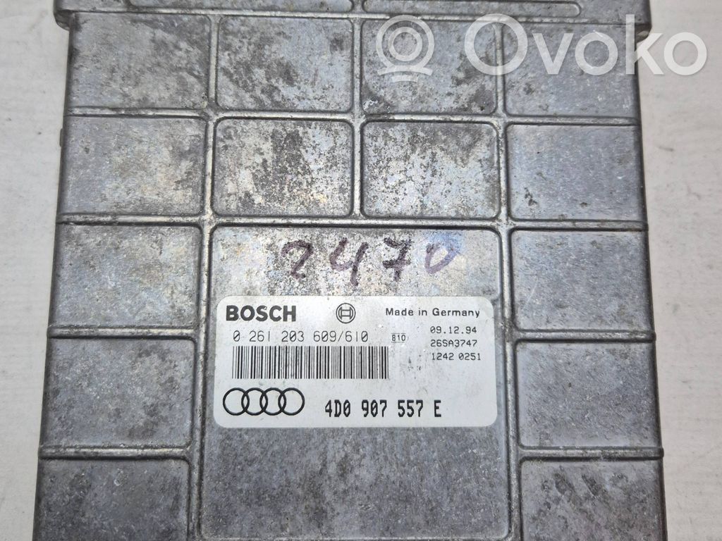 Engine control unit/module   0261203609,4D0907557E