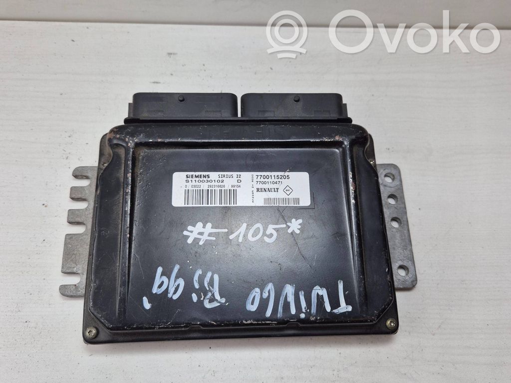 Renault Twingo I Engine control unit/module 