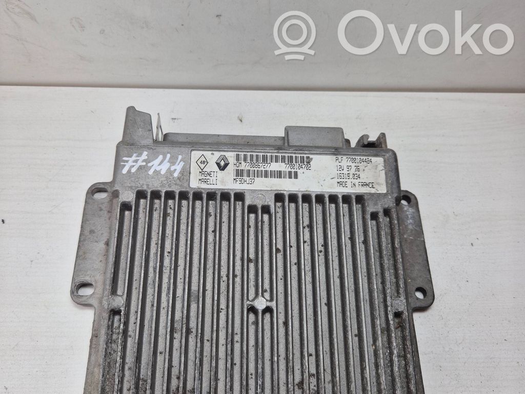 Engine control unit/module   7700867277
