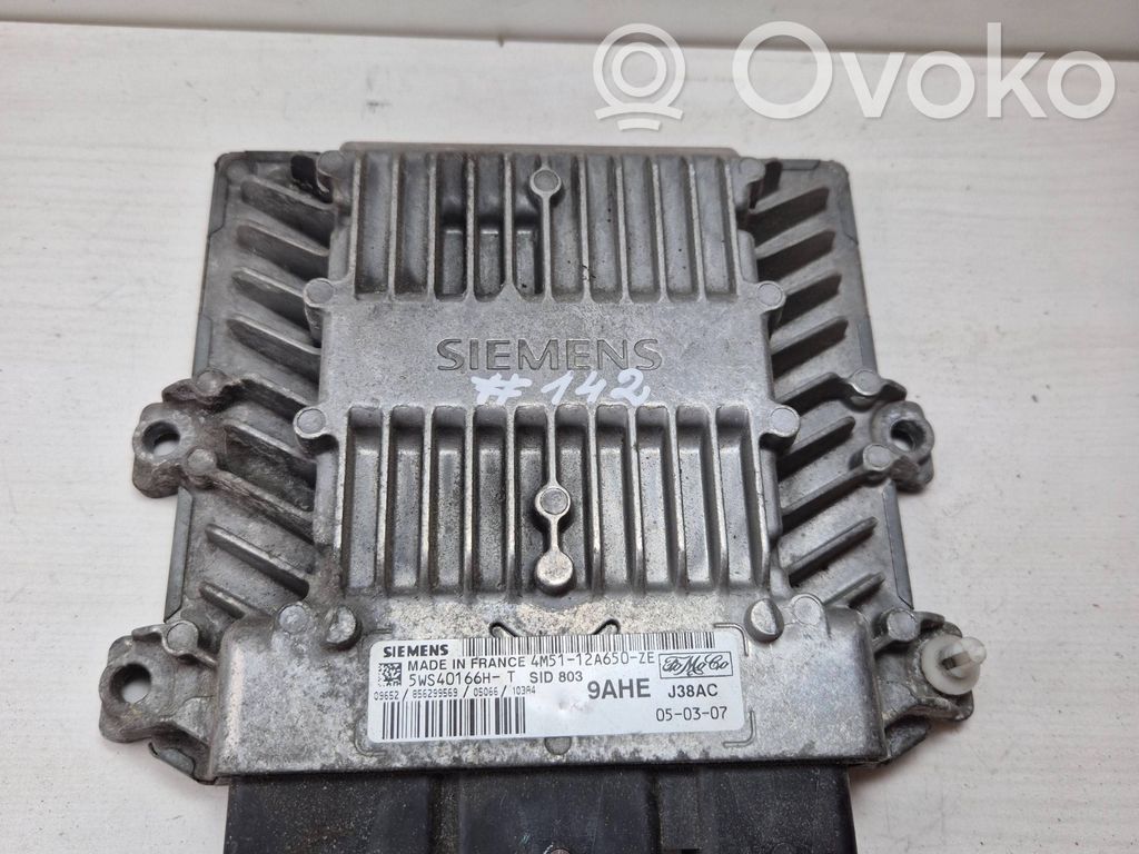 Engine control unit/module   5WS40166HT,4M5112A650ZE