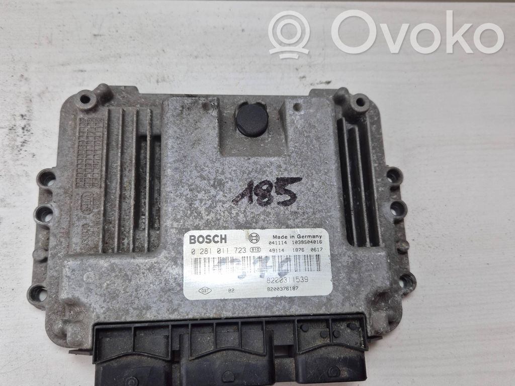 Engine control unit/module   0281011723,8200311539