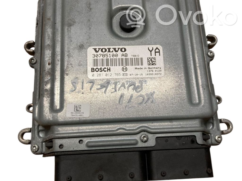 Engine control unit/module   0281012765,30785100B,1039S183